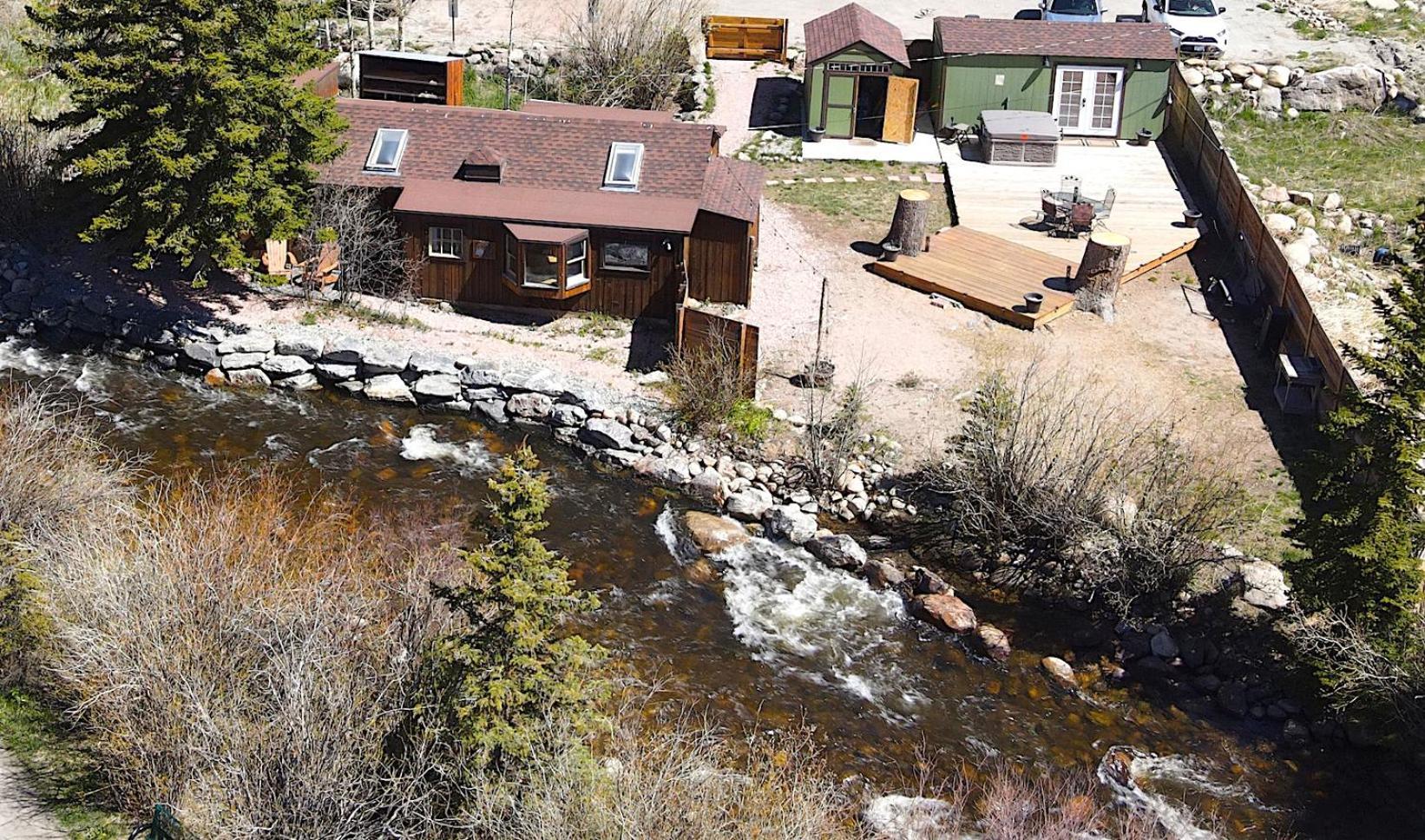 Thorpe On The Water. Creekside Nederland Cabin. Buitenkant foto
